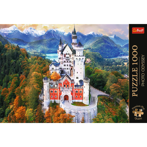 Фото - Пазли (8 +) Trefl Premium Plus Фото Одіссея: Замок Нойшванштайн 1000 ел. (08132)