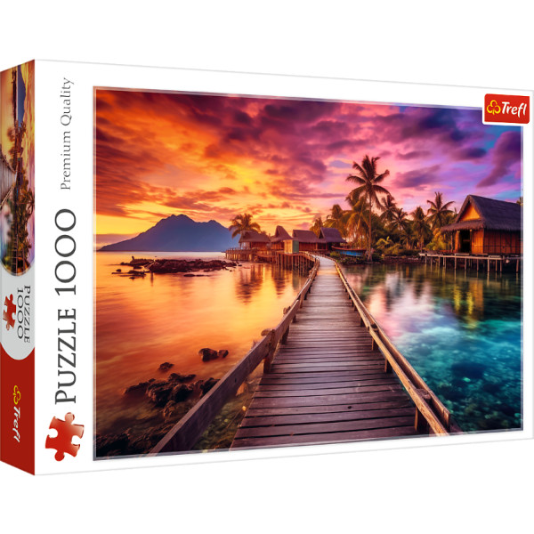 Фото - Пазли (8 +) Trefl Райський острів 1000 ел. (09283)