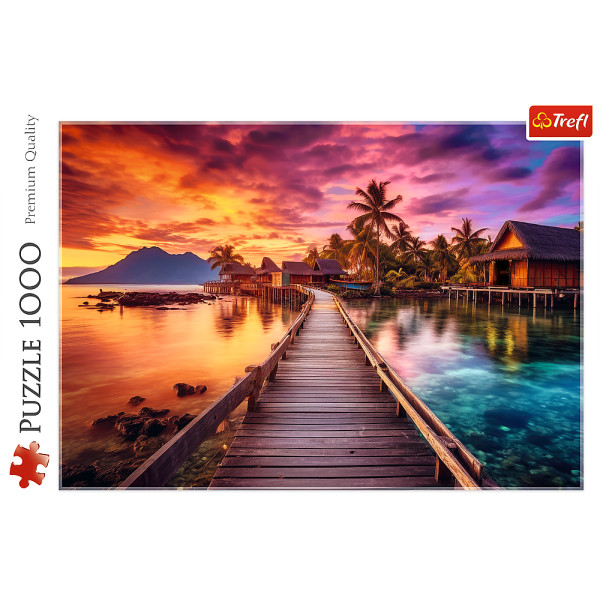 Фото - Пазли (8 +) Trefl Райський острів 1000 ел. (09283)