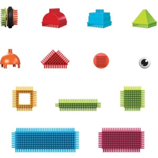 Фото - Пластиковий конструктор Picasso Tiles HEDGEHOG BUILDING BLOCKS SET 41 деталь (27384)