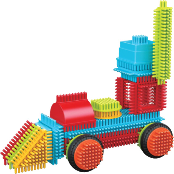 Фото - Пластиковий конструктор Picasso Tiles HEDGEHOG BUILDING BLOCKS SET 41 деталь (27384)