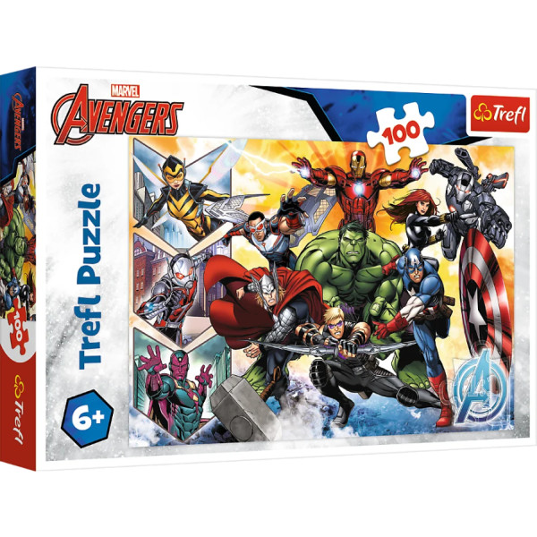 Фото - Пазлы (5-7 лет) Trefl The Avengers Сила Мстителей 100 эл. (64312) Фото - Пазлы (5-7 лет) Trefl The Avengers Сила Мстителей 100 эл. (64312)