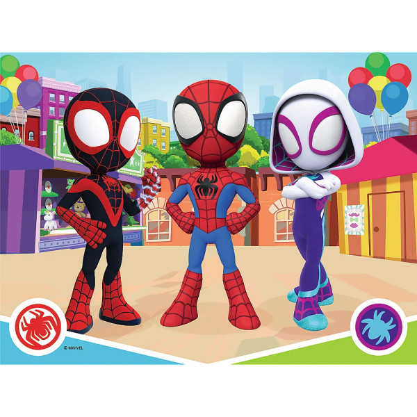 Фото - Пазлы (3-4 года) Trefl Spiderman Приключения Спайди и друзей 30 эл. (82859)