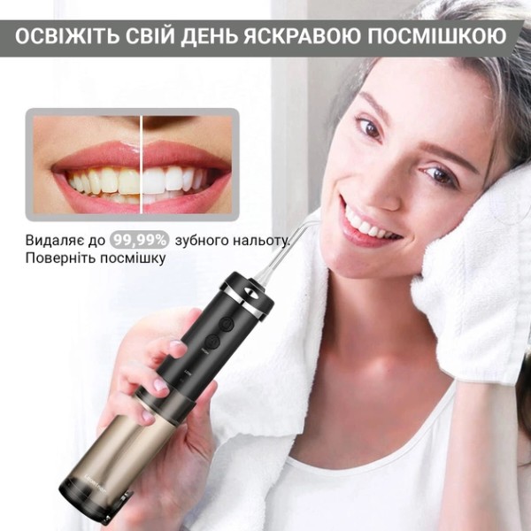 Фото - Іригатор H2OFloss HF- 10 Mini Black