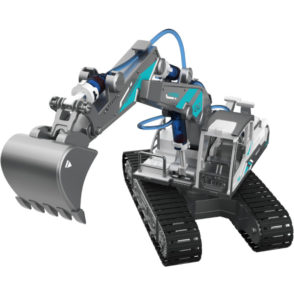 Фото - Пластиковий конструктор STEAM гідравлічний екскаватор на 130 деталей (71601)