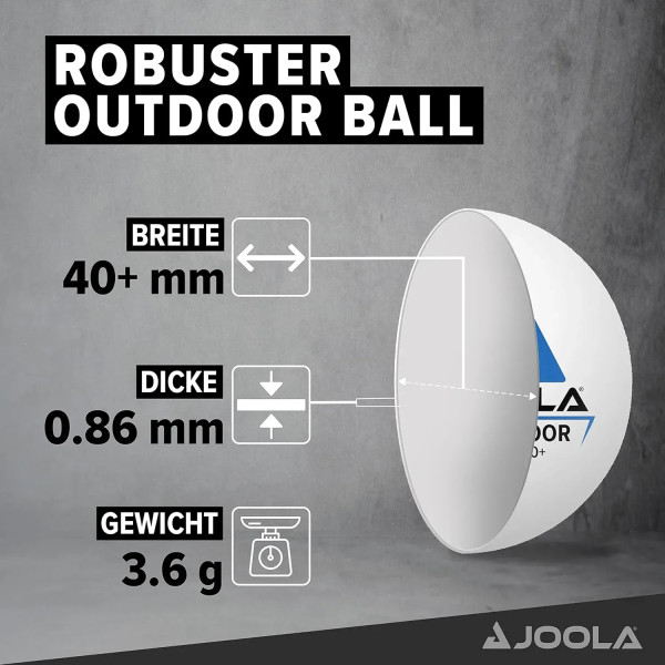 Фото - Набір для настільного тенісу Joola Vivid Outdoor 2 Bats 3 Balls (51010)