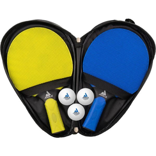 Фото - Набір для настільного тенісу Joola Vivid Outdoor 2 Bats 3 Balls (51010)