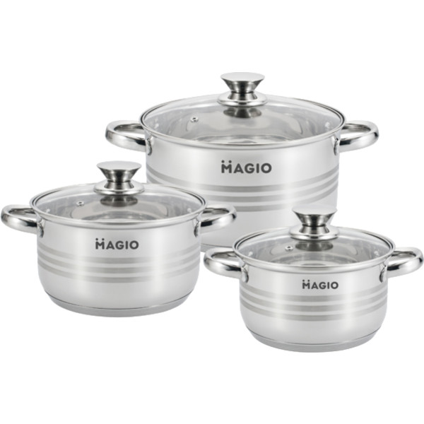 Фото - Набір посуду Magio 6 пр. (MG-1200)
