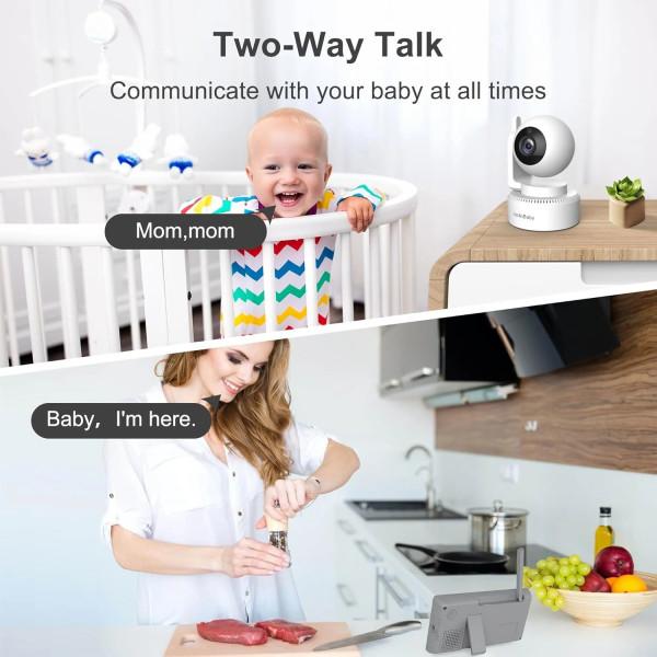 Фото - Відеоняня HELLOBABY 4.3 (HS083779)