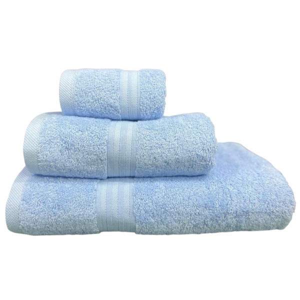 Фото - Рушник для обличчя SOHO 50х90 бавовна 100% Abba Blue