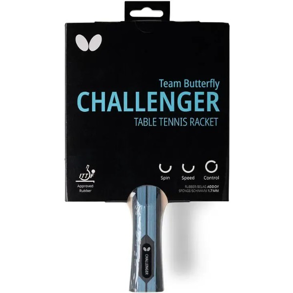 Фото - Ракетка для настольного тенниса Butterfly Challenger FL (6257000002)