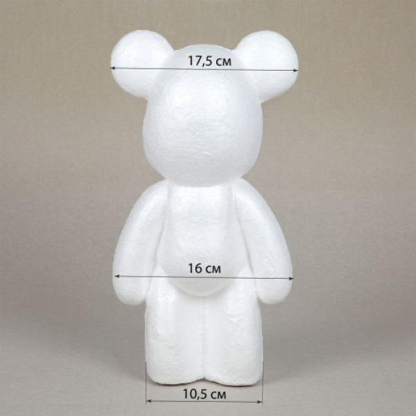 Фото - Набір для декупажу та розпису Santi Ведмідь 1 шт. 30 см (743127)