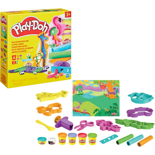 Фото - Наборы для лепки Hasbro Сафари (F7213)