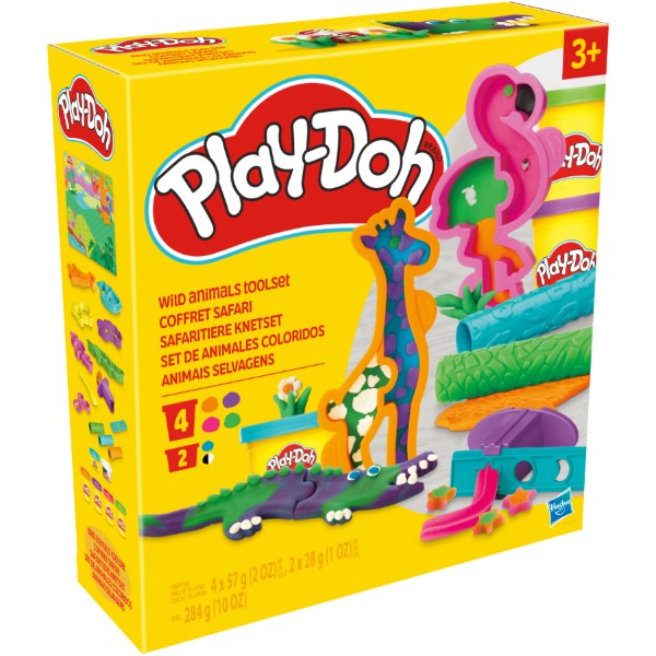 Фото - Наборы для лепки Hasbro Сафари (F7213)