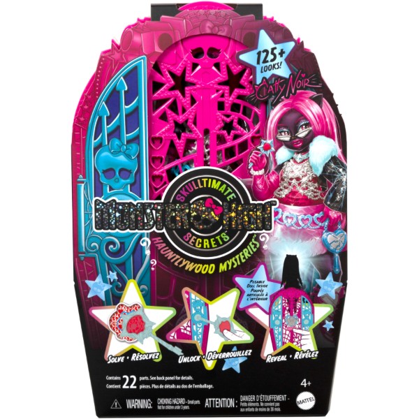 Фото - Лялька Monster High Таємниці Жахлівуда Жахо-секрети Кетті Нуар (JBG82)