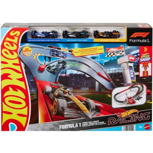Фото - Ігровий набір Hot Wheels Формули 1  Траса для перегонів (JDY15)