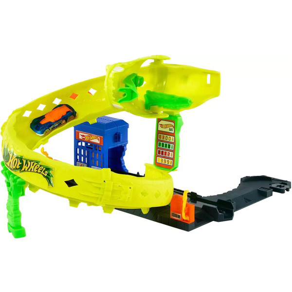 Фото - Игровой набор Hot Wheels Спиральная атака Змеи серии Опасные создания (JBM63)