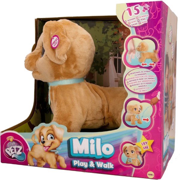 Фото - Интерактивная игрушка Club Petz Щенок Мило (81314)