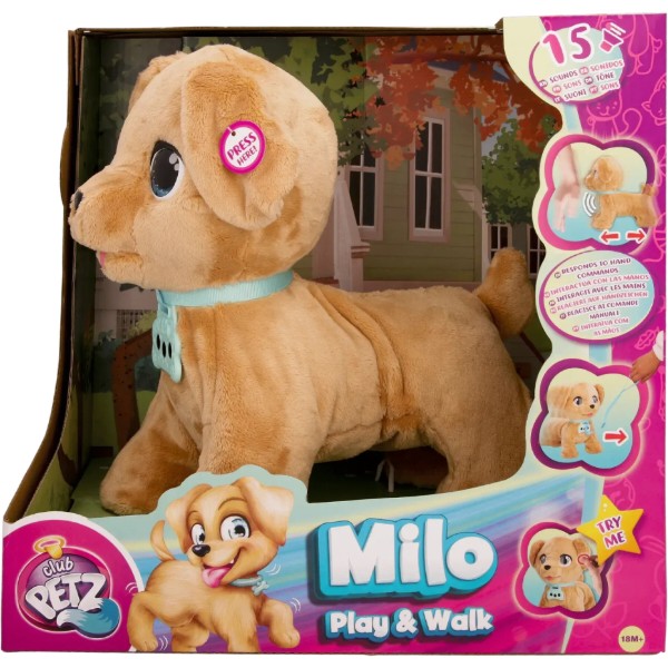 Фото - Интерактивная игрушка Club Petz Щенок Мило (81314)