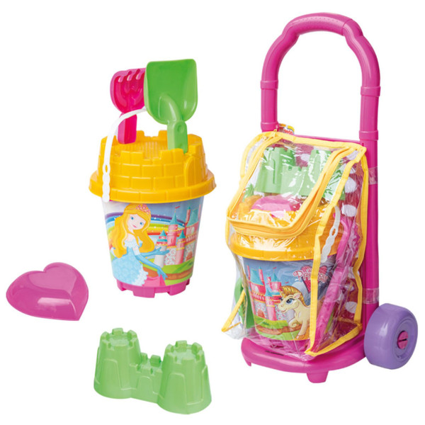 Фото - Набір для гри в пісочниці dede у візочку (03863) Фото - Набір для гри в пісочниці dede у візочку (03863)