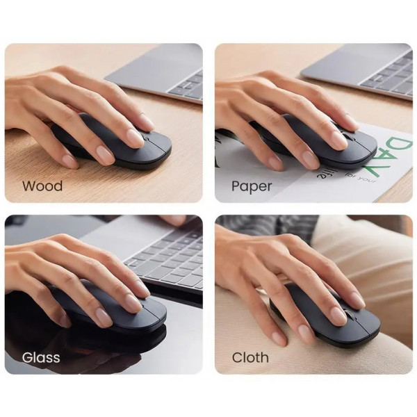 Фото - Мышь беспроводная UGREEN MU001 Black (90372)