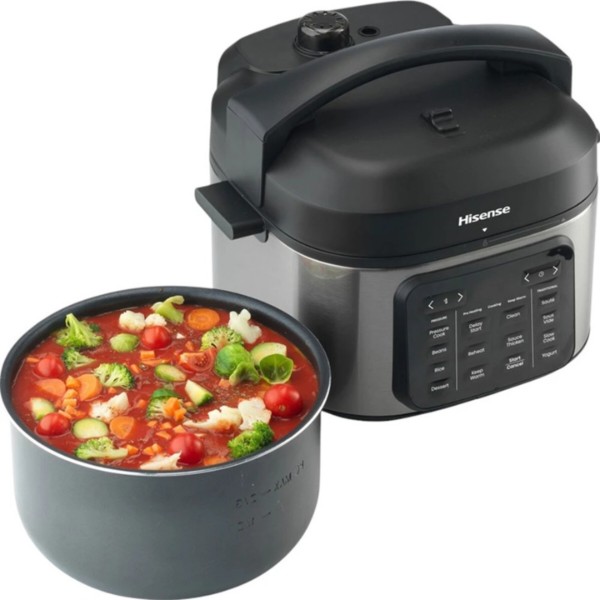 Фото - Мультиварка-скороварка Hisense HMC6SBK