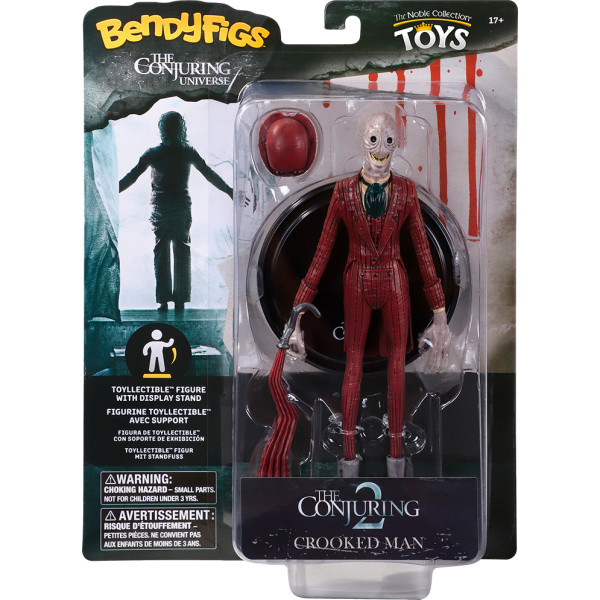 Фото - Колекційна фігурка Noble Collection CONJURING 2 Crooked Man - Bendyfig (NN1333)