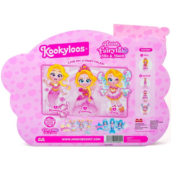 Фото - Кукольный набор KOOKYLOOS Fairytale - СЕРДЕЧКО (PKLSP106IN220)