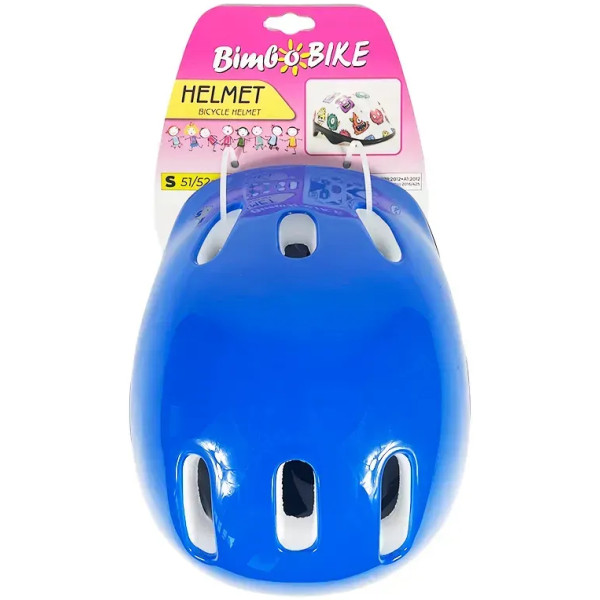 Фото - Шолом Bimbo Bike розмір S синій (90850B-IS)