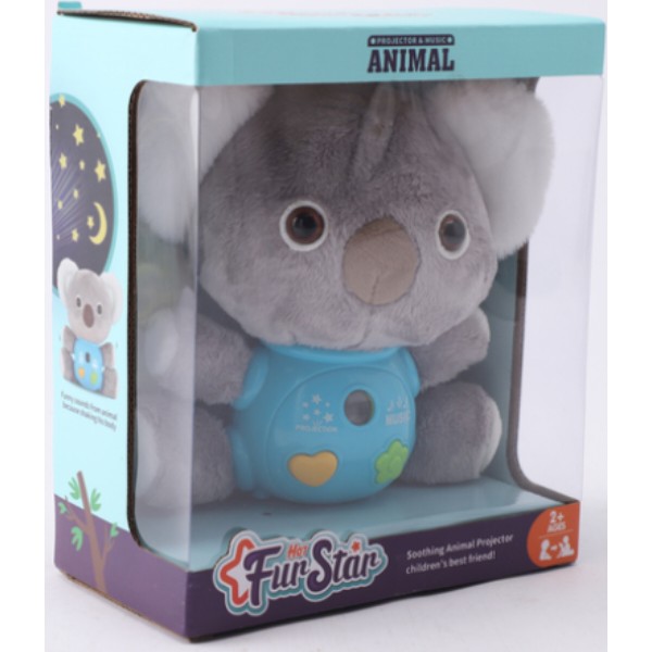 Фото - Интерактивная игрушка IZ FUR STAR Коала с прожектором (75319)