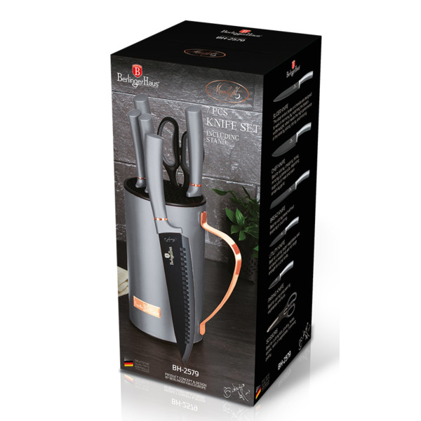 Фото - Набір ножів BerlingerHaus 7 пр. (BH 2579)