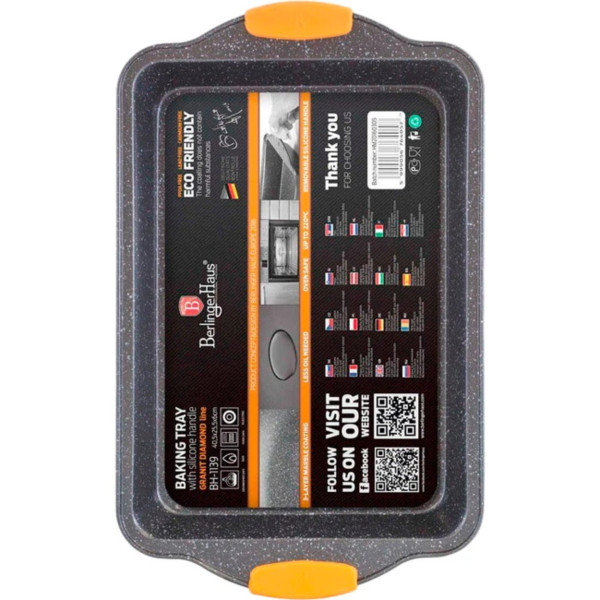 Фото - Форма для приготування BerlingerHaus 40,5x25,5x6 см (BH 1139)