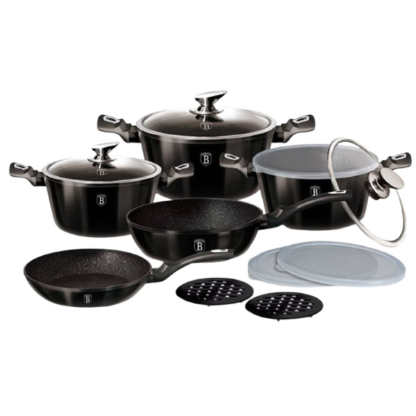 Фото - Набір посуду BerlingerHaus 13 пр. (BH 7032) Фото - Набір посуду BerlingerHaus 13 пр. (BH 7032)