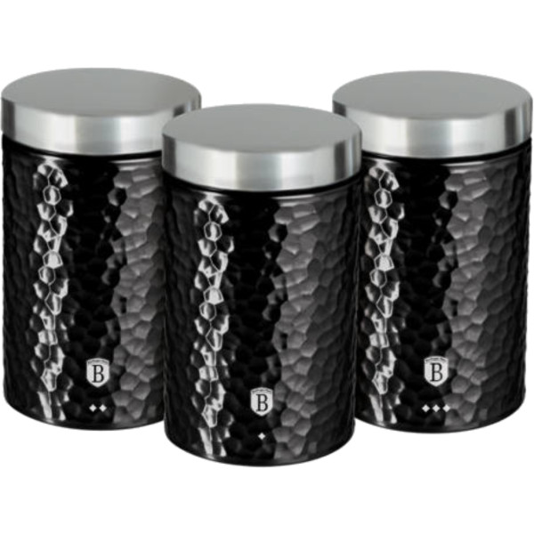 Фото - Набір ємностей для сипучих BerlingerHaus 3 пр. (BH 6712) Фото - Набір ємностей для сипучих BerlingerHaus 3 пр. (BH 6712)