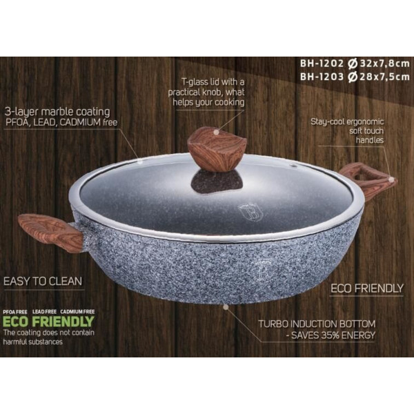 Фото - Сотейник BerlingerHaus 28 см (BH 1203)