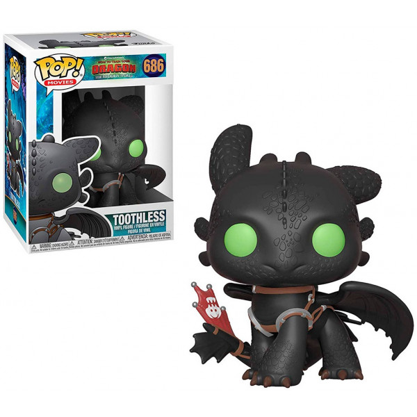 Фото - Коллекционная фигурка FUNKO POP! серии "Как приручить дракона" - БЕЗЗУБИК