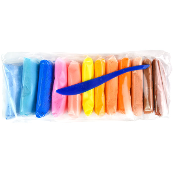 Фото - Маса для ліплення Strateg U'DOClay 12 шт. (30837)