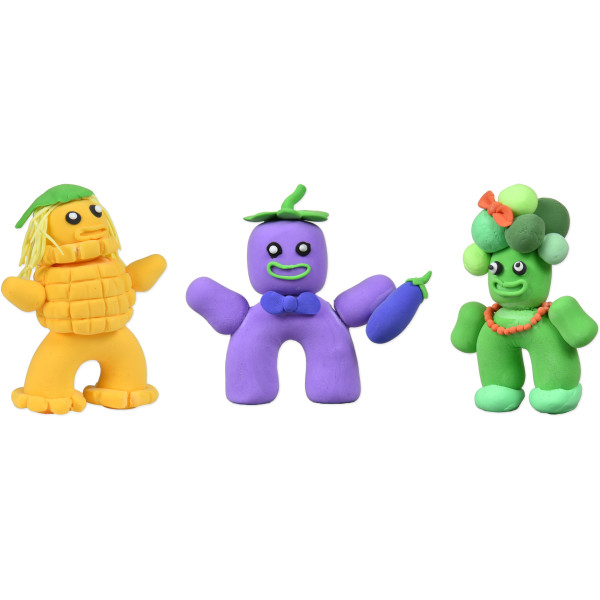 Фото - Маса для ліплення Strateg U'DOClay 7 шт. (30895)