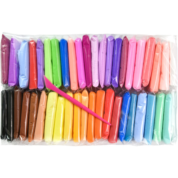 Фото - Маса для ліплення Strateg U'DOClay 44 шт. (30901)