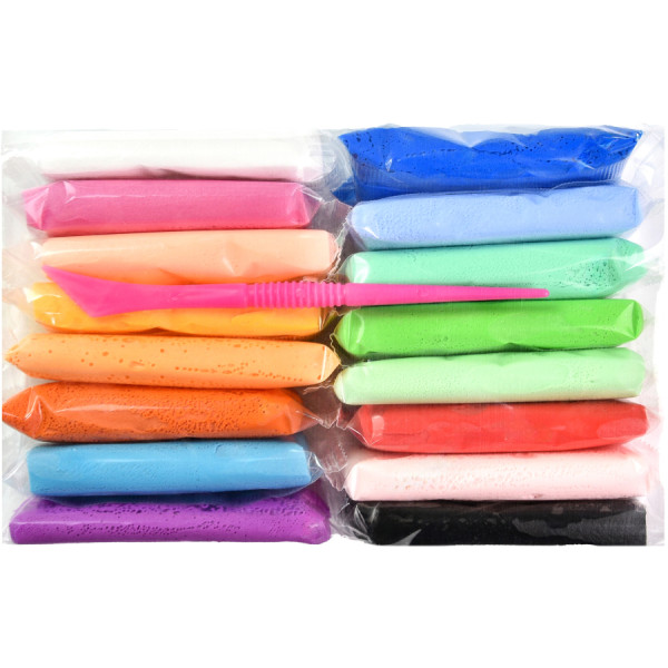 Фото - Маса для ліплення Strateg U'DOClay 16 шт. (30902)