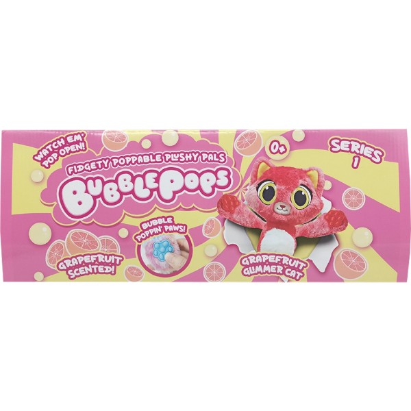 Фото - М'яка іграшка Bubble Pops Грепфрутова кішка (2312004/12)