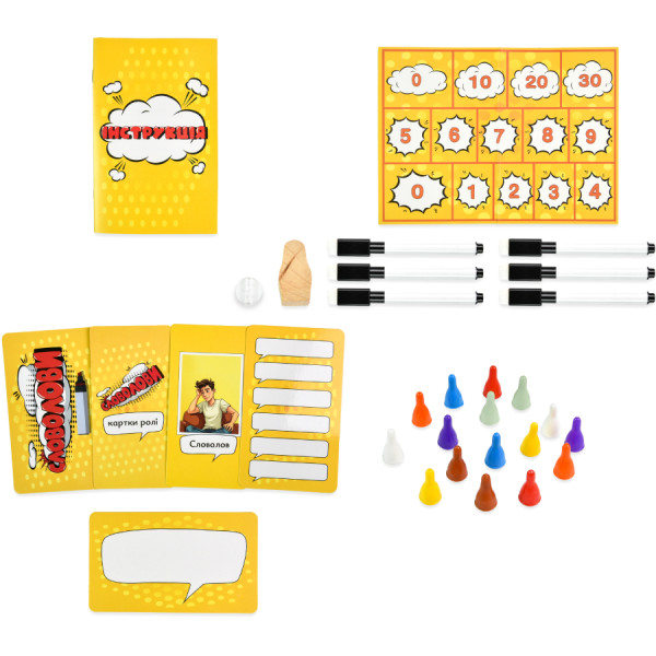 Фото - Настільна гра (12+) Strateg Словолови українською мовою (30826)