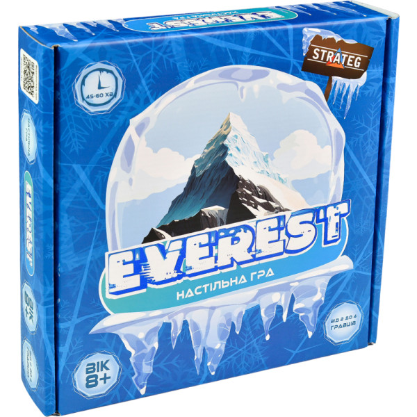 Фото - Настільна гра (8+) Strateg EVEREST українською мовою (30417)