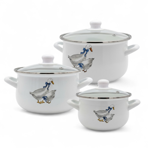 Фото - Набір каструль VERONA 1,6 л, 2,3 л, 3 л (VR-0002-03)