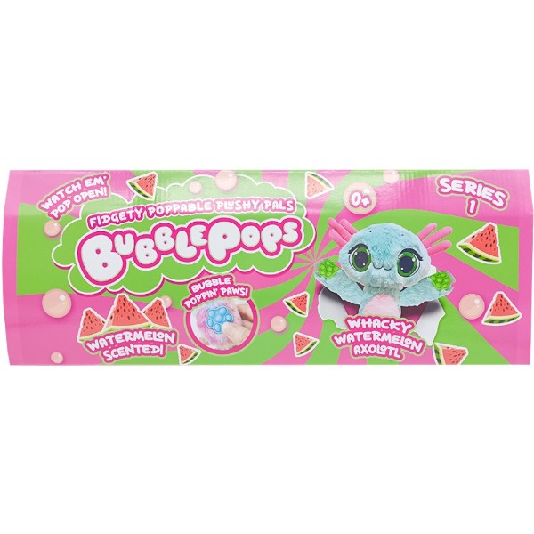 Фото - М'яка іграшка Bubble Pops Кавуневий аксолотль (2312004/9)