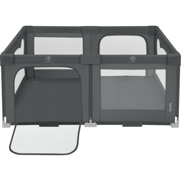 Фото - Манеж класичний Lionelo Florence Easy Fold Grey Graphite