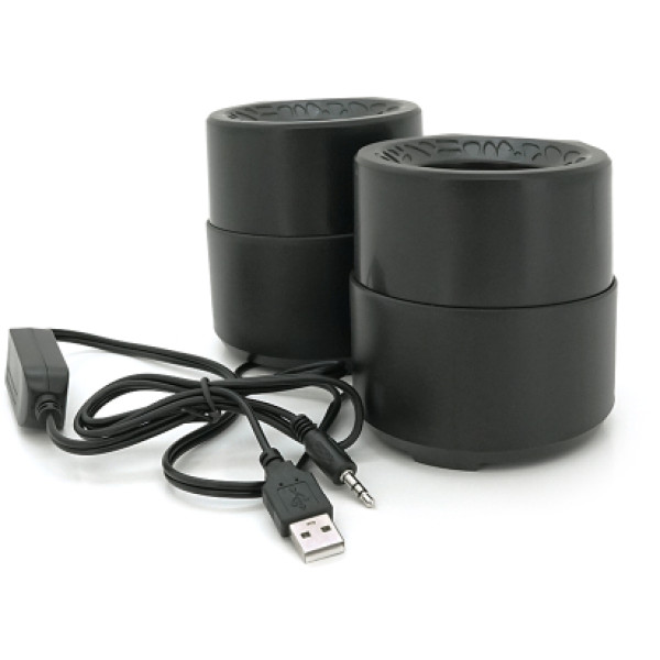 Фото - Комп'ютерна акустика компактна 2.0 Kisonli A-909 Black