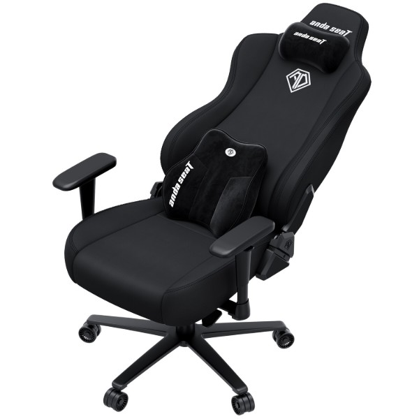 Фото - Крісло для геймерів Anda Seat Novis Plus XL Black Fabric (AD23YC-XL-01-B-F-B04)