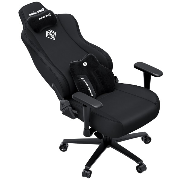 Фото - Крісло для геймерів Anda Seat Novis Plus XL Black Fabric (AD23YC-XL-01-B-F-B04)
