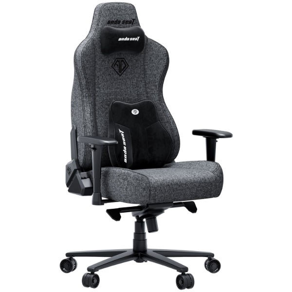 Фото - Крісло для геймерів Anda Seat Novis Plus XL Dark Grey Fabric (AD23YC-XL-01-GB-F-G04)